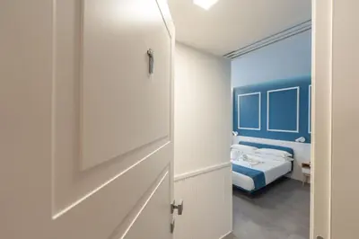 Letto o letti in una camera di Toledo Mill Relais