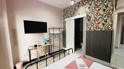 TV o dispositivi per l'intrattenimento presso Flower rooms