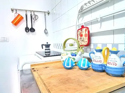 Cucina o angolo cottura di Appartamento Cuore di Napoli 2