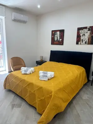 Letto o letti in una camera di Travelers Cove - Quartieri Spagnoli