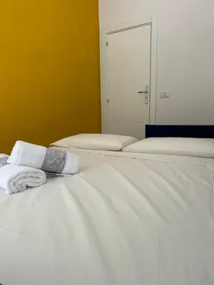 Letto o letti in una camera di Travelers Cove - Quartieri Spagnoli