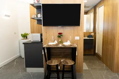 Cucina o angolo cottura di Don Lope Suite-Piazza del Plebiscito