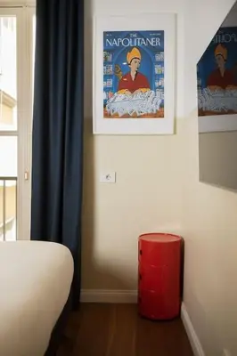 Letto o letti in una camera di Casa Voiello San Bartolomeo