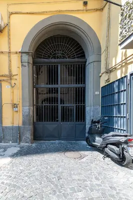 Facciata o entrata di Casa Megaride