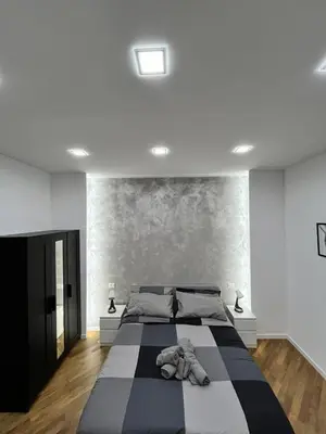 Letto o letti in una camera di Dream house
