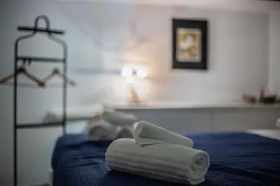 Letto o letti in una camera di Duomo Flat Napoli