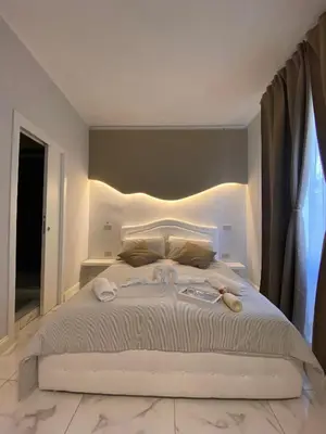Letto o letti in una camera di LA DIMORA DI MARTI 