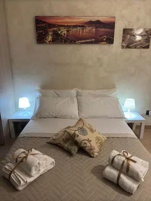Letto o letti in una camera di Dele Home