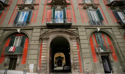 Facciata o entrata di Casa Diva A 5 passi dal Museo Archeologico