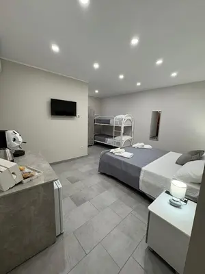 Letto o letti in una camera di BEB A LUGGTELL
