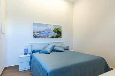 Letto o letti in una camera di B&B Le Tre B
