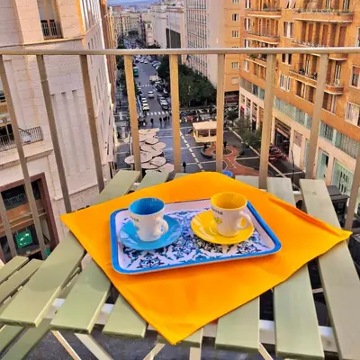 Balcone o terrazza di Casa vacanza da Enza a Toledo