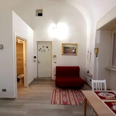 Area soggiorno di santacroce guest house