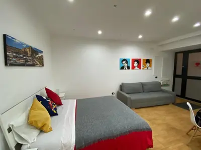 Letto o letti in una camera di DAfflitto 12