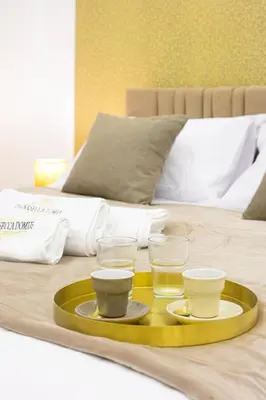 Letto o letti in una camera di Pignasecca Domus