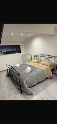 Letto o letti in una camera di House Vincenza