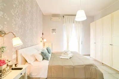 Letto o letti in una camera di Debby's Home