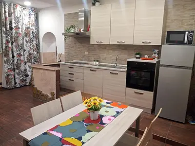 Cucina o angolo cottura di Casa Ametista