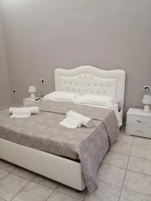 Letto o letti in una camera di Guest house Francesco
