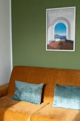 Area soggiorno di Museum Exclusive Rooms
