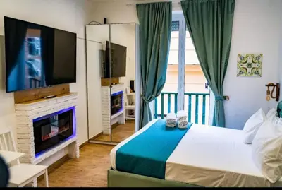 Letto o letti in una camera di Resilienza Resort
