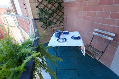 Balcone o terrazza di Panorama Vesuvius Affittacamere Guesthouse with Lift near to Subway in Napoli Center
