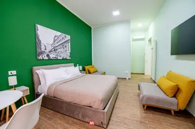 Letto o letti in una camera di Museostation bed and breakfast