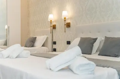 Letto o letti in una camera di Relais Mermaid Luxury Suite