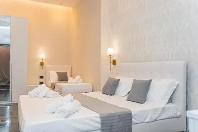 Letto o letti in una camera di Relais Mermaid Luxury Suite