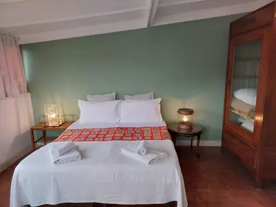 Letto o letti in una camera di Historical Naples with panoramic terrace