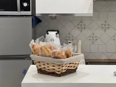 Cucina o angolo cottura di Appartamento Napoli centro storico Caracciolo's View