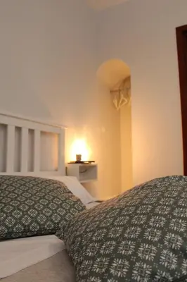 Letto o letti in una camera di Casetta Nolana