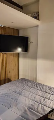 Letto o letti in una camera di jazz room