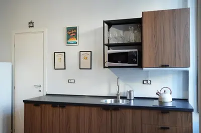 Cucina o angolo cottura di Grillo Guest House Naples