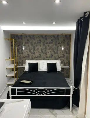 Letto o letti in una camera di Casa Conny