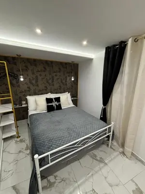 Letto o letti in una camera di Casa Conny