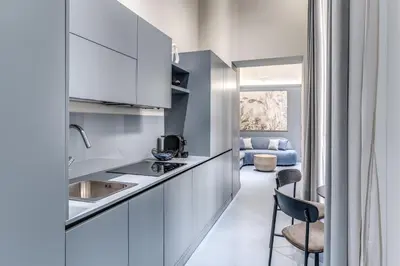 Cucina o angolo cottura di Gramsci Boutique Apartment - Sofia Apartments