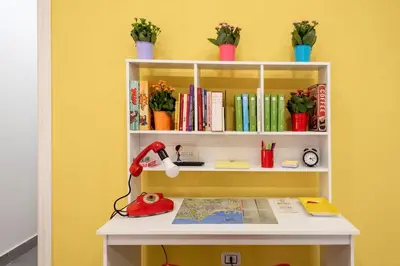 Biblioteca nell'appartamento