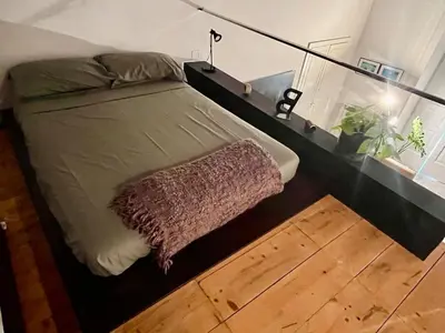 Letto o letti in una camera di Santa Teresa