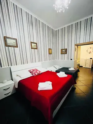 Letto o letti in una camera di Tarsia Suite