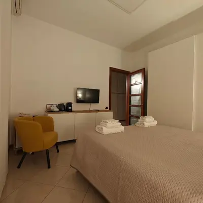 Letto o letti in una camera di San Pasquale Home