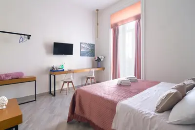 Letto o letti in una camera di Maison do re umberto