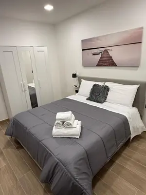 Letto o letti in una camera di Residenza Trinità