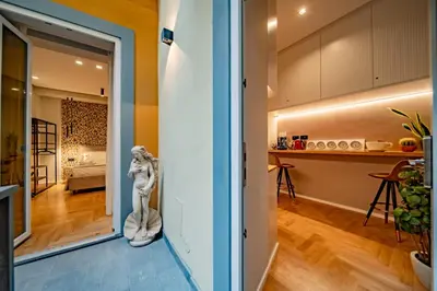 Letto o letti in una camera di Hugo's Home