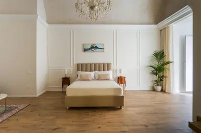 Letto o letti in una camera di Angiolina Suite