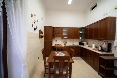 Cucina o angolo cottura di IL Balcone su Napoli Antica