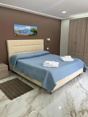 Letto o letti in una camera di L'Angolo Verde