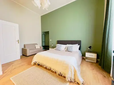 Letto o letti in una camera di Casetta Sole Verde