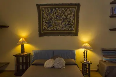 Letto o letti in una camera di Dimora Dei Giganti