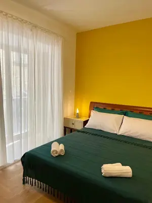 Letto o letti in una camera di Le trame di Partenope - Quartieri Spagnoli Apartment